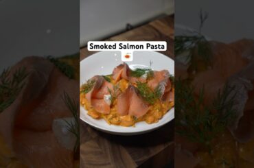 Smoked Salmon Pasta 🍝