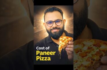 Day 143 Cost of paneer pizza 🍕 #shorts #cloudkitchen #foodshorts #foodvlog #pizza