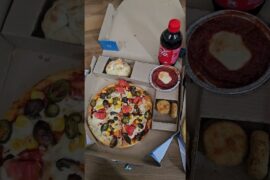 #pizza #foodshorts #food #foodie #chicken #dominos #combo #cooking