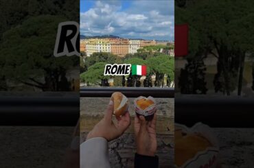 Eating our way thru the EternalCity 🇮🇹 #rome  #travel #italy #foodshorts #italianfood #gelato#food
