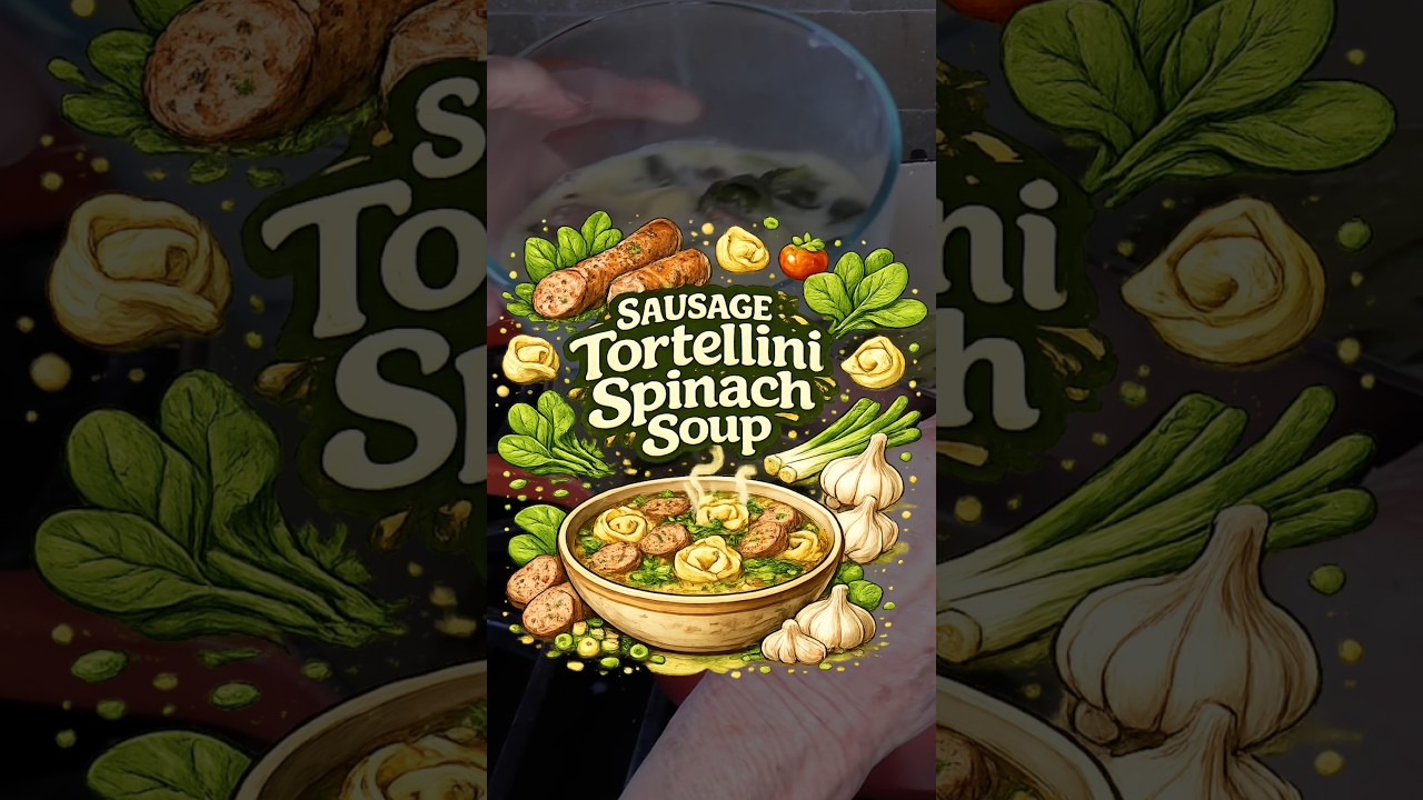 Rich, Creamy Tortellini Soup Perfection 🍲 Rich, Creamy Tortellini Soup Perfection 🍲