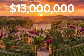 Inside Italy’s Most Stunning $32,000,000 Luxury Villa in Tuscany