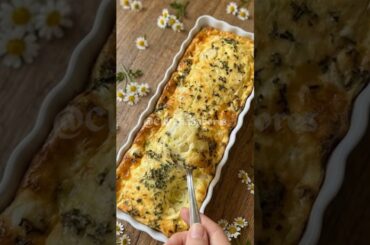 Torta Soufle de Alho Poro #receitasfaceis #receitas #gastronomia  #almoçoemfamilia  #receitapratica