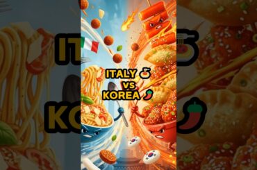 $10 Food Battle! : Italy 🇮🇹 vs. Korea 🇰🇷