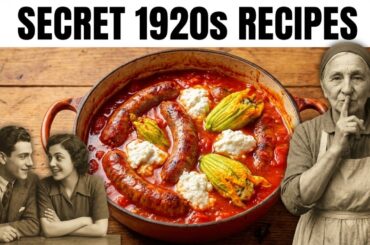 25 SECRET Foods Italian Immigrants Cooked When Nobody Was Looking - 1920s Brooklyn, NY