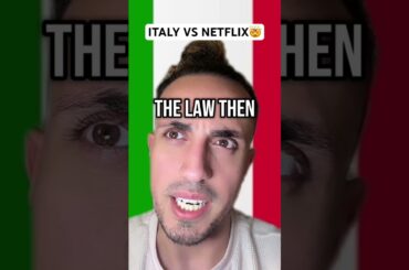 Italy Vs Netflix 🤯