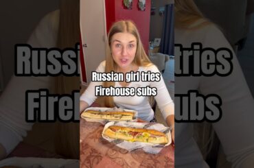 I Tried Firehouse Subs for the FIRST Time… Philly vs Italian 👀 #foodreview