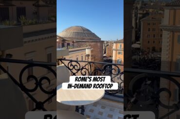 Rome’s most in demand rooftop