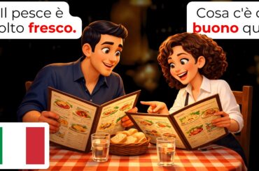 🇮🇹 🍽️ Speak Italian at Restaurants | Practical Conversations Every Beginner Should Learn