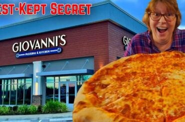 Eating Instagram's Most Viral Giovanni's Pizzeria & Kitchen Viral Authentic Italian in Davenport!