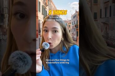 5 things to know in Italy🤨#travelhacks #traveltips