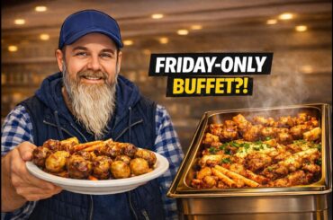 Inside London’s Friday‑Only Buffet (At the Marconi Club) #londonontario #marconiclub #buffet