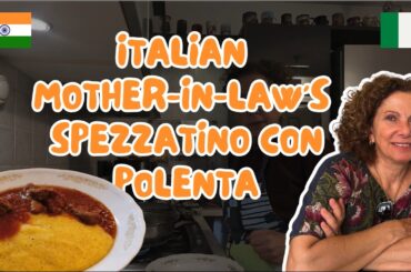 Spezzatino con Polenta | Authentic Italian Home Cooking 🇮🇹 | My Italian Mother in law's kitchen