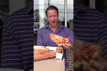Dave Portnoy Catches Pizza Maker Lurking In The Back Of His Review