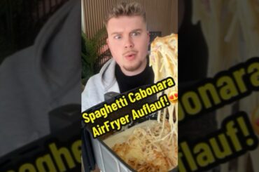 Dieser Spaghetti-Auflauf aus dem Airfryer macht süchtig😍😋#airfryer #rezept #lecker #essen