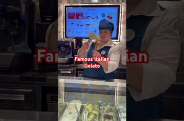 Italy Famous Gelato 😋 #visit #viralshorts #shorts #travel #italy #food #gelato