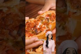 Pão Pizza na Airfryer: O Lanche Mais Rápido e Gostoso!🍕 #receitas #receitafacies #shortsbrasil #fvp