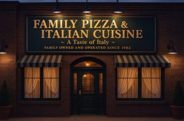Family Pizza & Italian Cuisine (Demo Video)
