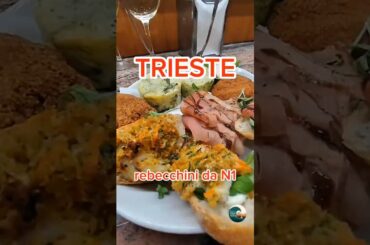 Rebecchini da n 1 👍🥰🇮🇹🇦🇹🇸🇰🇭🇷 #buffet #trieste #mangiarebene #italy #food #gamberorosso