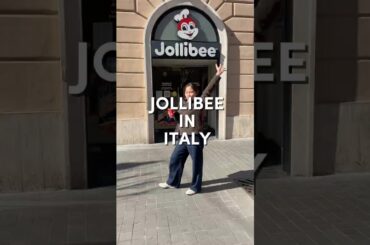 jollibee in italy! #food #foodie #jollibee #mukbang #filipinaineurope #shortvideo