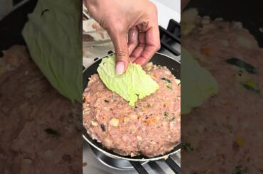 Viral Dumpling Lasagna (but low carb) 🥬🥟 #recipe #keto #viral