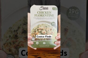Trying Chicken Florentine from Costco #costco #costcofinds #foodreview #tastetest #italianfood