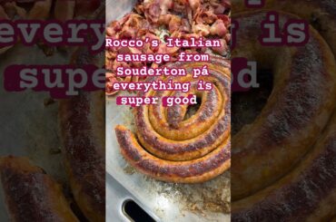 Rocco’s Italian sausage and cheesesteaks from Souderton pá we have the best sausages in the town ￼