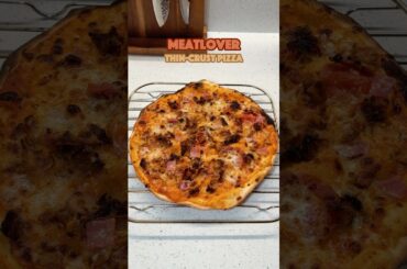 Meatlover Thin-Crust Pizza 🍕🥩🥓