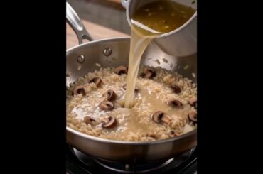 Creamiest Italian Risotto in 8 Seconds 🤤🇮🇹