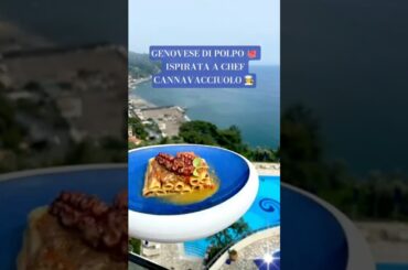 🐙 Genovese di Polpo: Italy’s Secret Recipe! (Oktopus-Pasta)   #Shorts