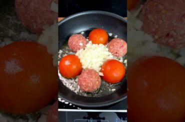 Cheesy Tomato Lasagna! Easy Recipe #shorts