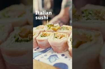 Italian sushi 🍣🍖 #kuchnialidla #orsonhejnowicz #sushi #italian