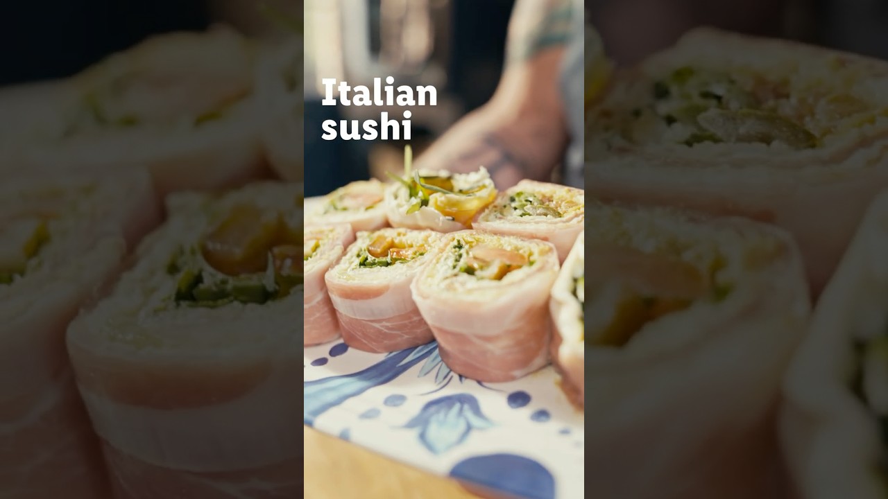 Italian sushi 🍣🍖 #kuchnialidla #orsonhejnowicz #sushi #italian Italian sushi 🍣🍖 #kuchnialidla #orsonhejnowicz #sushi #italian