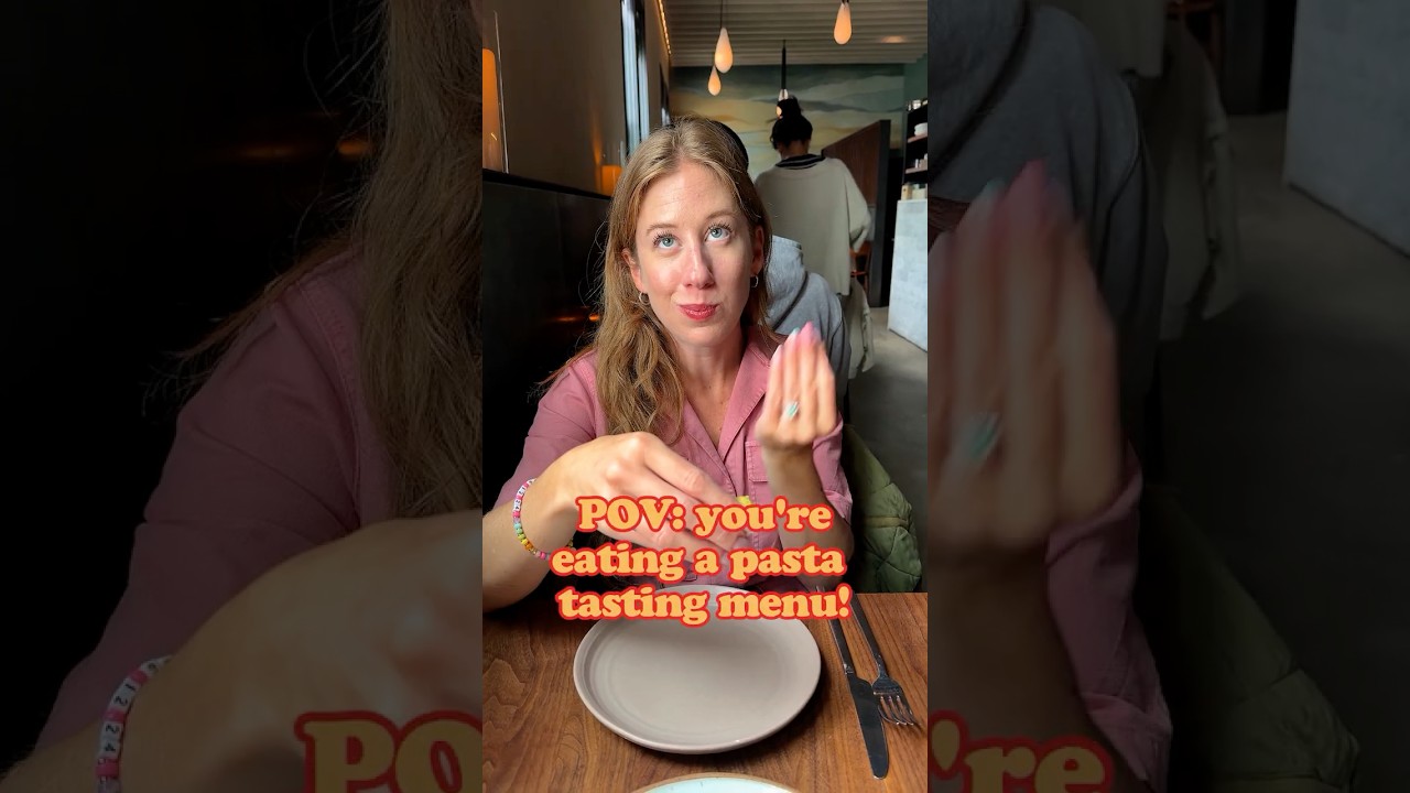 This tasting menu is all pasta 🍝 Flour + Water in San Francisco 🇺🇸 This tasting menu is all pasta 🍝 Flour + Water in San Francisco 🇺🇸