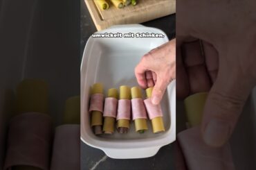 Spargel Cannelloni aus dem Ofen!!! Cremig, einfach und perfekt für die Spargelzeit