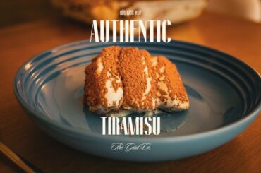 Authentic Italian Tiramisu Recipe | Classic Tiramisu from Scratch | Güd Eats #07