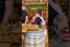 150€ XXL Gold Focaccia Baguette!