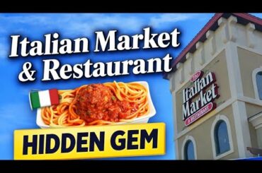 Italian Market & Restaurant | Hidden Gem #vlog #viral