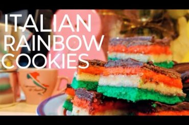 Italian Rainbow Cookies | Traditional Italian Rainbow Cookie Recipe | {Perfect for Easter!}