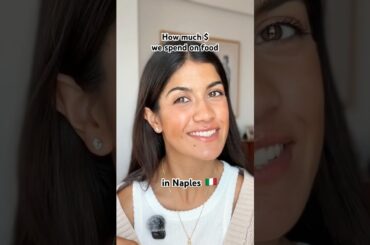 How much do groceries cost in Naples, Italy? #ambyadventures #americanexpat #movetoitaly