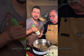 Saltimbocca alla romana, italienisches Rezept für Kalbschnitzel mit Parmaschinken und Salbei #shorts