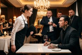 Mafia Boss Ordered Wine in Italian — He Froze When the Poor Waitress Answered Back Fluently