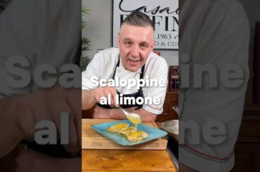 SCALOPPINA AL LIMONE #chefrufini
