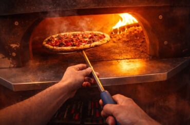 POV Pizza Making (Deliveroo Rush)🍕🔥