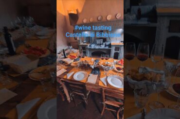 🍷🍷 Wine tasting # castello di Bibbione #italy # Firenze