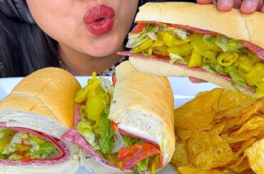 ASMR ITALIAN SANDWICH