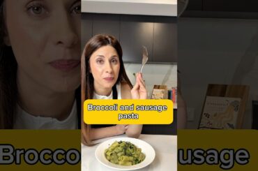 Broccoli & Italian sausage pasta 🇮🇹