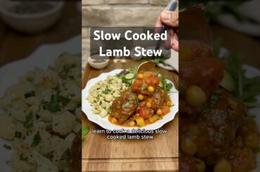 Slow Cooked Lamb Stew with Aromatic Spices & Fire Roasted Tomatoes | Rich, Flavorful Comfort Food