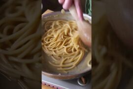 Tinned fish tea time - Anchovy butter pasta