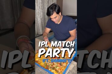 Pizza Party🍕#food #foodie #foodvlog #minivlog #india #cricket #ipl #family #pizza #dominos #shorts
